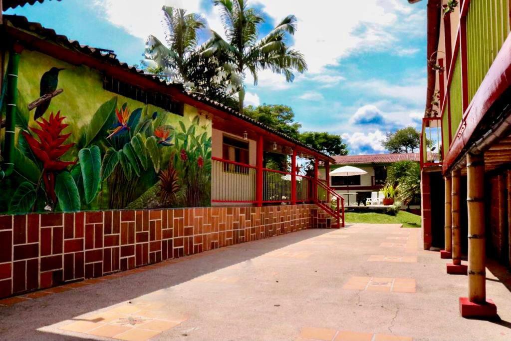 Finca Hotel El Laurel - Parque Del Cafe Montenegro Ngoại thất bức ảnh