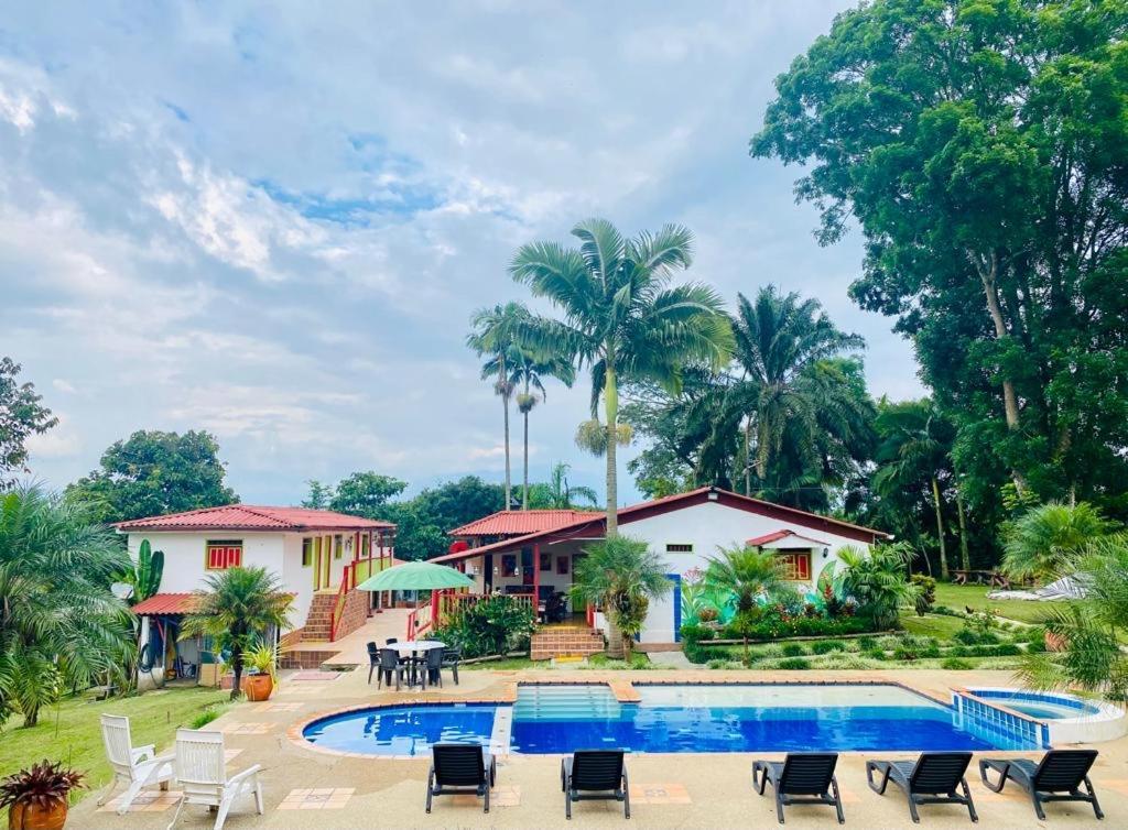 Finca Hotel El Laurel - Parque Del Cafe Montenegro Ngoại thất bức ảnh